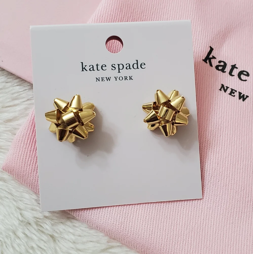 Kate Spade Ribbon earring - Picture 1 of 6